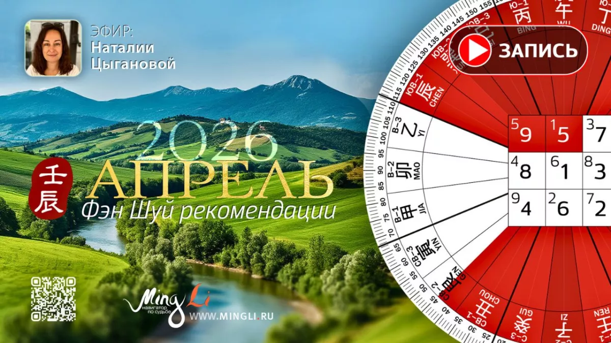Запись видео «Фэн Шуй рекомендации на Апрель»