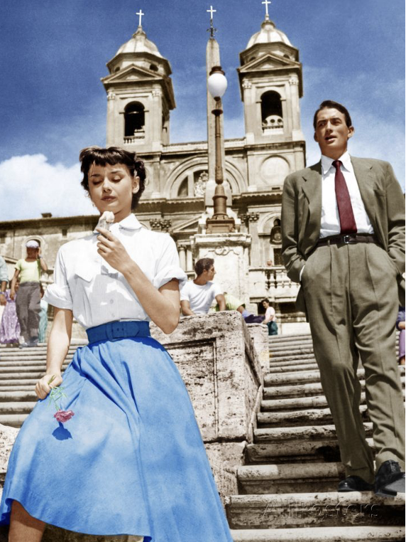 Кадр из фильма &laquo;Римские каникулы&raquo;